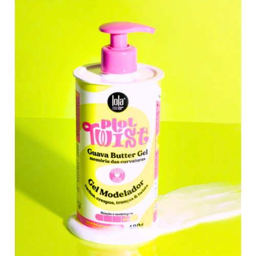 Lola Cosmetics - *Plot Twist* - Gel modelador de rizos 480g - Crema de guayaba