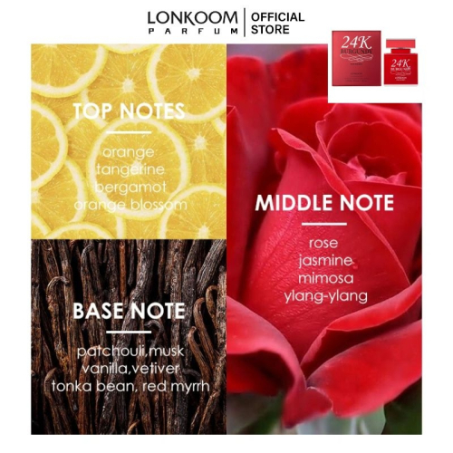Lonkoom -  *24K* - Eau de Parfum - Burgundy