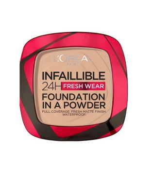 Loreal - Maquillaje en polvo Infaillible Fresh Wear - 120: Vanilla