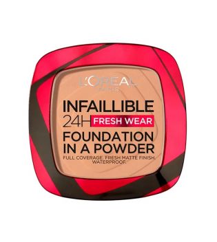 Loreal - Maquillaje en polvo Infaillible Fresh Wear - 260: Golden Sun
