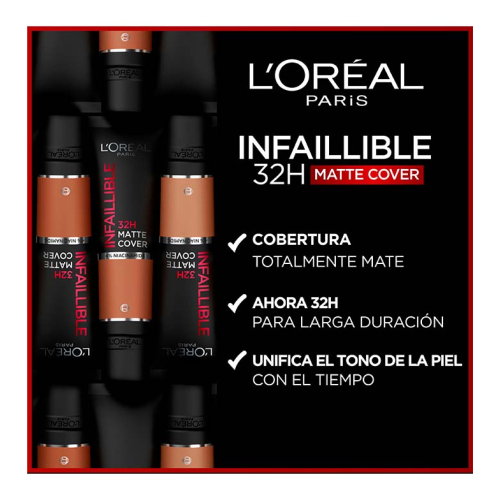 Loreal Paris - Base de maquillaje Infalible 32H Matte Cover - 315: Neutral Undertone