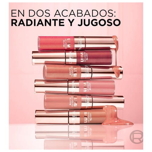 Loreal Paris - Colorete líquido Lumi - 635 Glowy Worth It Medium