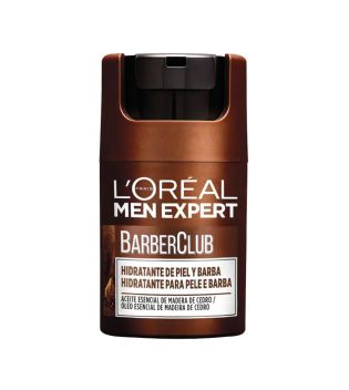 Loreal Paris - Crema hidratante de piel y barba Barber Club
