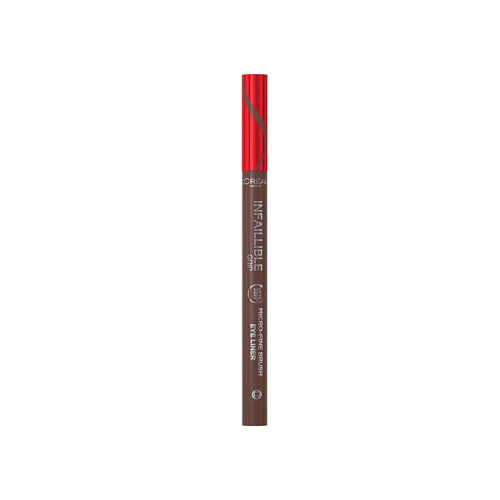 Loreal Paris - Delineador líquido Infallible Grip 36h Micro fine Brush - 02: Smokey Earth