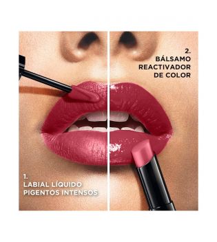 Loreal Paris - Labial líquido 2 pasos Infalible 24h - 502: Red To Stay