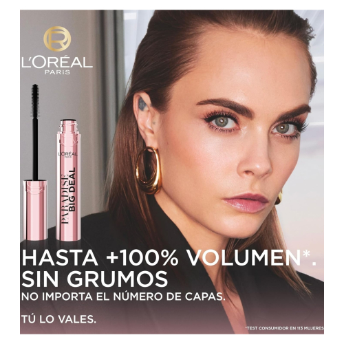Loreal Paris - Máscara de pestañas Lash Paradise Big Deal - Negro