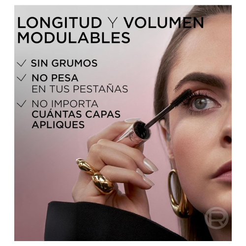 Loreal Paris - Máscara de pestañas Lash Paradise Big Deal - Negro