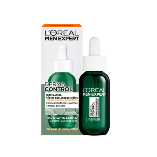 Loreal Paris - Sérum facial anti-imperfecciones Derma Control de Men Expert