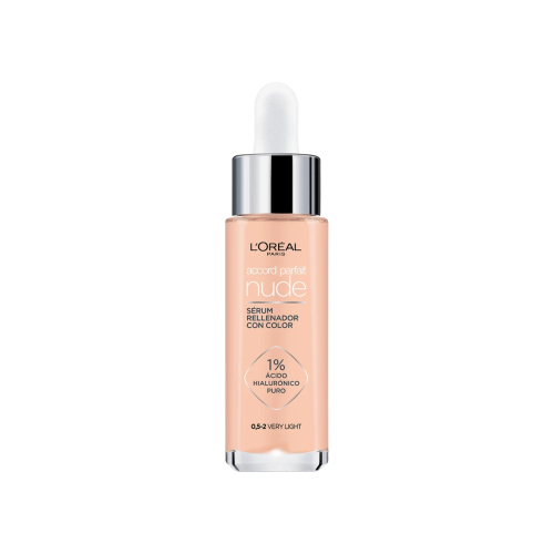 Loreal Paris - Sérum rellenador con color Accord Parfait Nude - 0,5-2: Very Light