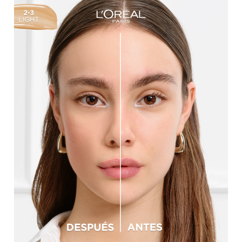 Loreal Paris - Sérum rellenador con color Accord Parfait Nude - 2-3: Light
