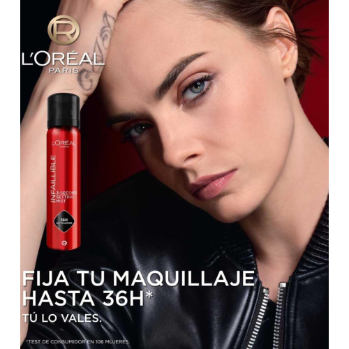 Loreal Paris - Spray fijador de maquillaje Infalible - 75ml