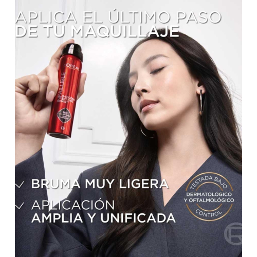 Loreal Paris - Spray fijador de maquillaje Infalible - 75ml