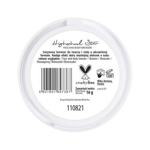 Lovely - *Back To School* - Bronceador en polvo para rostro y cuerpo Highschool Star