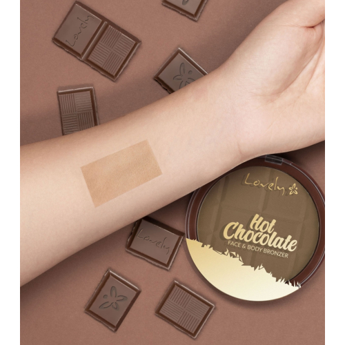 Lovely - *Cozy Feeling* - Bronceador en polvo para rostro y cuerpo Hot Chocolate