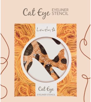 Lovely - *Cozy Feeling* - Plantilla para eyeliner Cat Eye