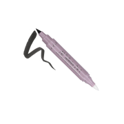 Lovely - Delineador de ojos 2 en 1 No Worries - Black