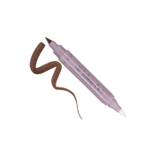 Lovely - Delineador de ojos 2 en 1 No Worries - Brown