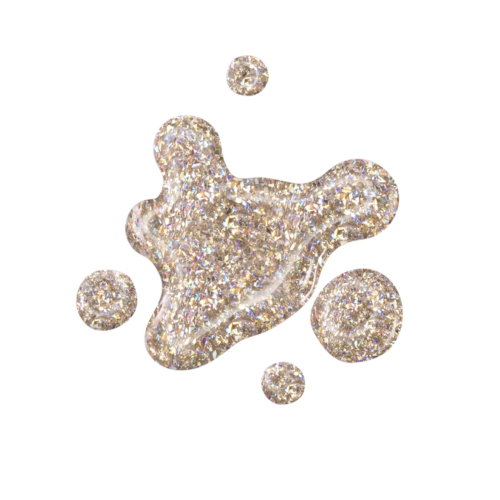 Lovely - Esmalte de uñas Flakes Top Coat - 1