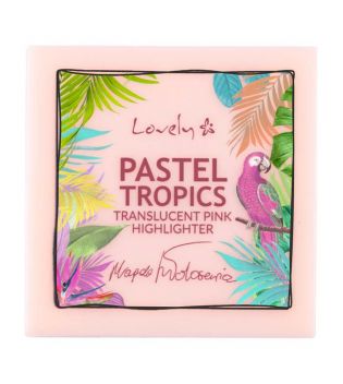 Lovely - *Pastel Tropics* - Iluminador en polvo - 02: Pink