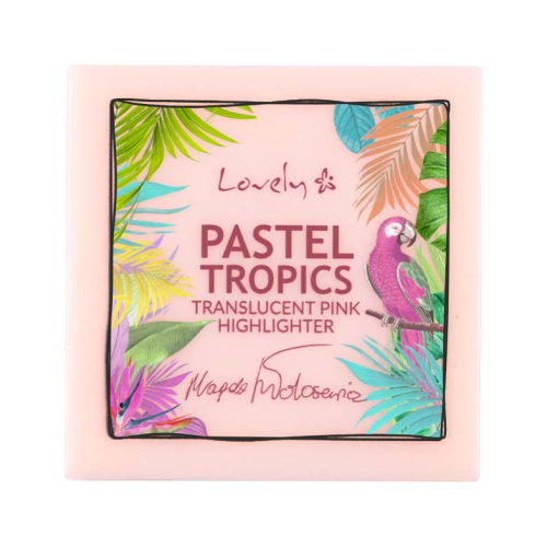 Lovely - *Pastel Tropics* - Iluminador en polvo - 02: Pink