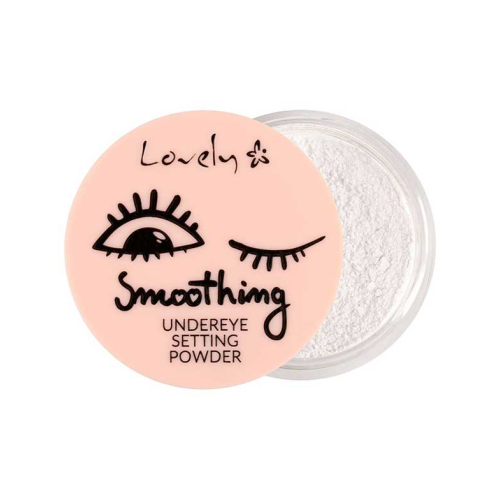 Lovely - Polvos sueltos fijadores para contorno de ojos - Smoothing