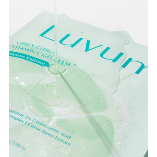 LUVUM - Mascarilla facial iluminadora Green Citrus Vitamin C