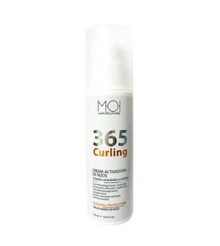 M.O.I Professional - Activador y potenciador de rizos 365 Curling con protector térmico