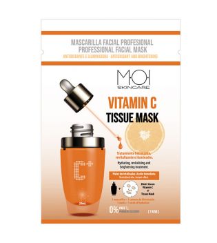 M.O.I. Skincare - Mascarilla facial profesional - Vitamina C