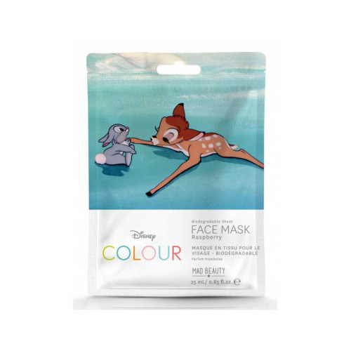 Mad Beauty - *Disney Colour* - Mascarilla facial Bambi - Frambuesa