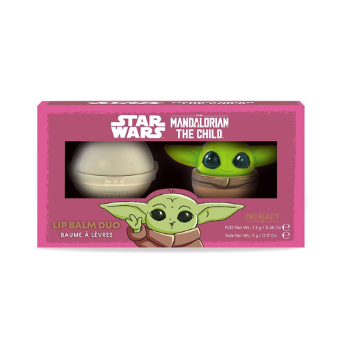Mad Beauty - *Star Wars* - Dúo de bálsamos labiales - Baby Yoda