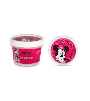 Mad Beauty - *Mickey and friends* - Mascarilla facial de arcilla antioxidante Minnie - Rosa suave