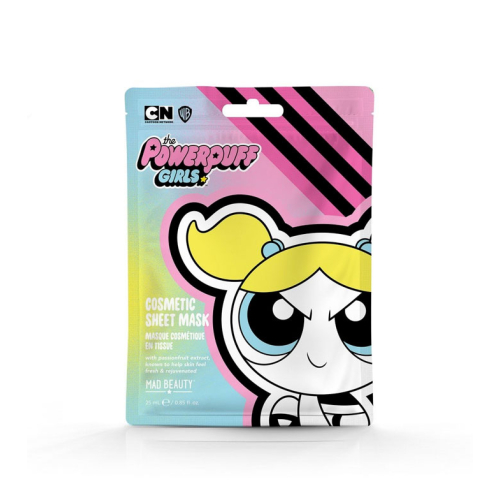 Mad Beauty - *Powerpuff Girls* - Mascarilla facial Burbuja - Fruta de la Pasión