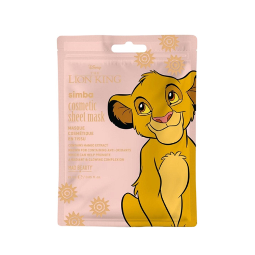 Mad Beauty - *The Lion King* - Mascarilla facial Simba con extracto de mango