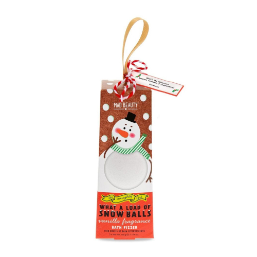 Mad Beauty - *The Naughty List* - Set de bombas de baño Snow Balls Fizzer Trio
