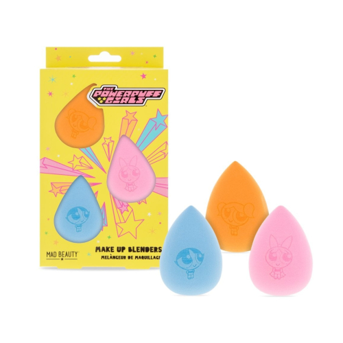 Mad Beauty - *The Powerpuff Girls* - Trío de esponjas de maquillaje