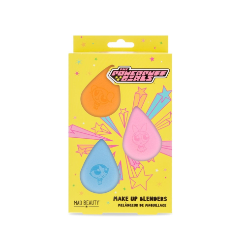 Mad Beauty - *The Powerpuff Girls* - Trío de esponjas de maquillaje