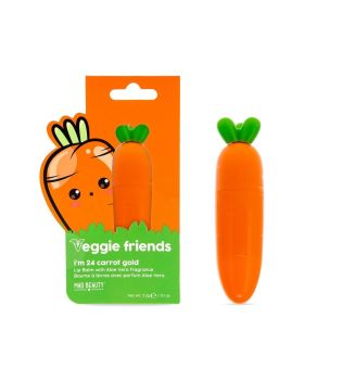 Mad Beauty - *Veggie Friends* - Bálsamo labial Carrot