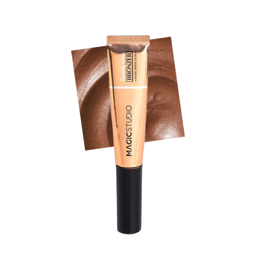Magic Studio - Bronceador en crema aplicador de esponja - Brown