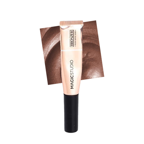 Magic Studio - Bronceador en crema aplicador de esponja - Chocolate