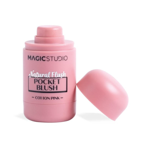 Magic Studio - Colorete Natural Flush Pocket Blush - Cotton pink