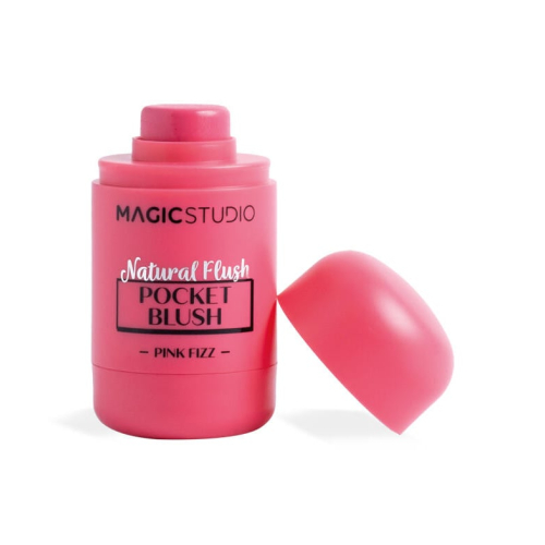 Magic Studio - Colorete Natural Flush Pocket Blush - Pink fizz