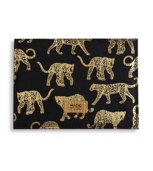 Magic Studio - Estuche de maquillaje Savannah Soul Leopard - Large wallet