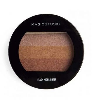 Magic Studio - Iluminador en polvo Sungold Flash Highlighter