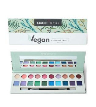 Magic Studio - Paleta de sombras de ojos Vegan Beauty