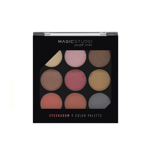 Magic Studio - Paleta de sombras Eyeshadow 9 Color Palette