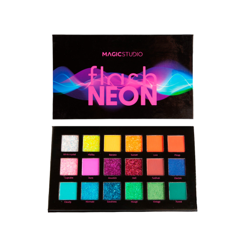 Magic Studio - Paleta de sombras Flash Neon