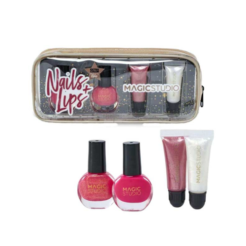 Magic Studio - Set de maquillaje Colorful Nails + Lips