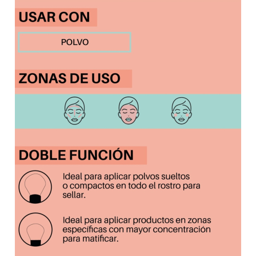 Maiko - *Duo Twist* - Brocha doble - DT5