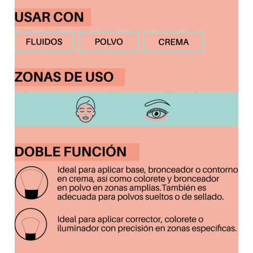 Maiko - *Duo Twist* - Brocha doble multifunción - DT2