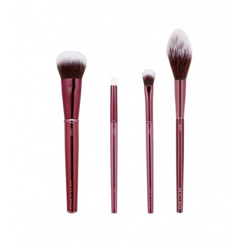 Maiko - Set de 4 brochas Luxury Burgundy